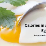 Calories in a Poached Egg