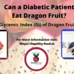 Glycemic Index of Dragon fruit or Pitaya